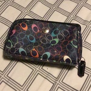 Coach make up bag